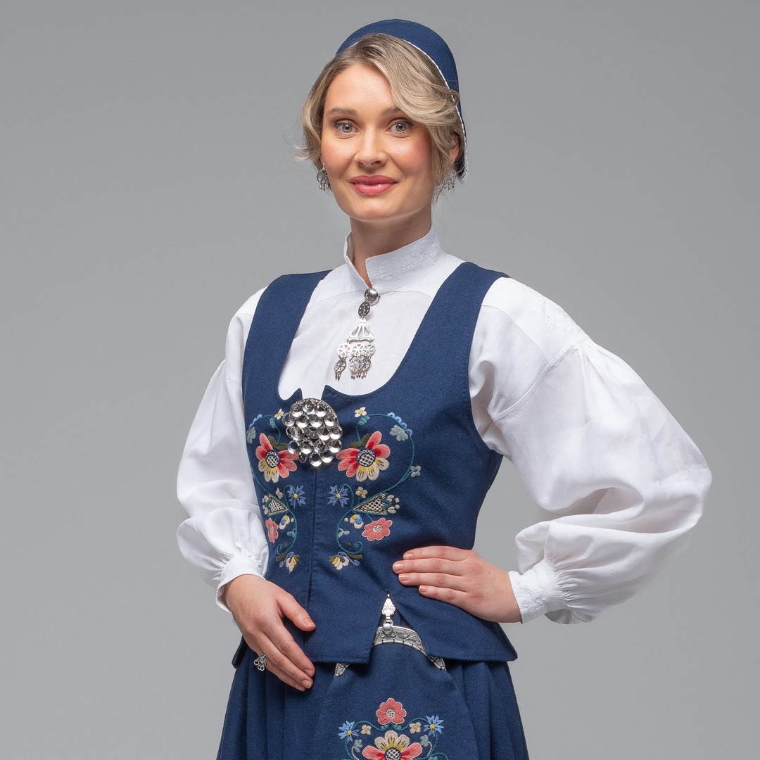 Traditional Romsdal bunad costume