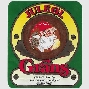 Norwegian craft brewery Christmas beer label