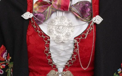 The Vest-Agder bunad, a traditional folk costume
