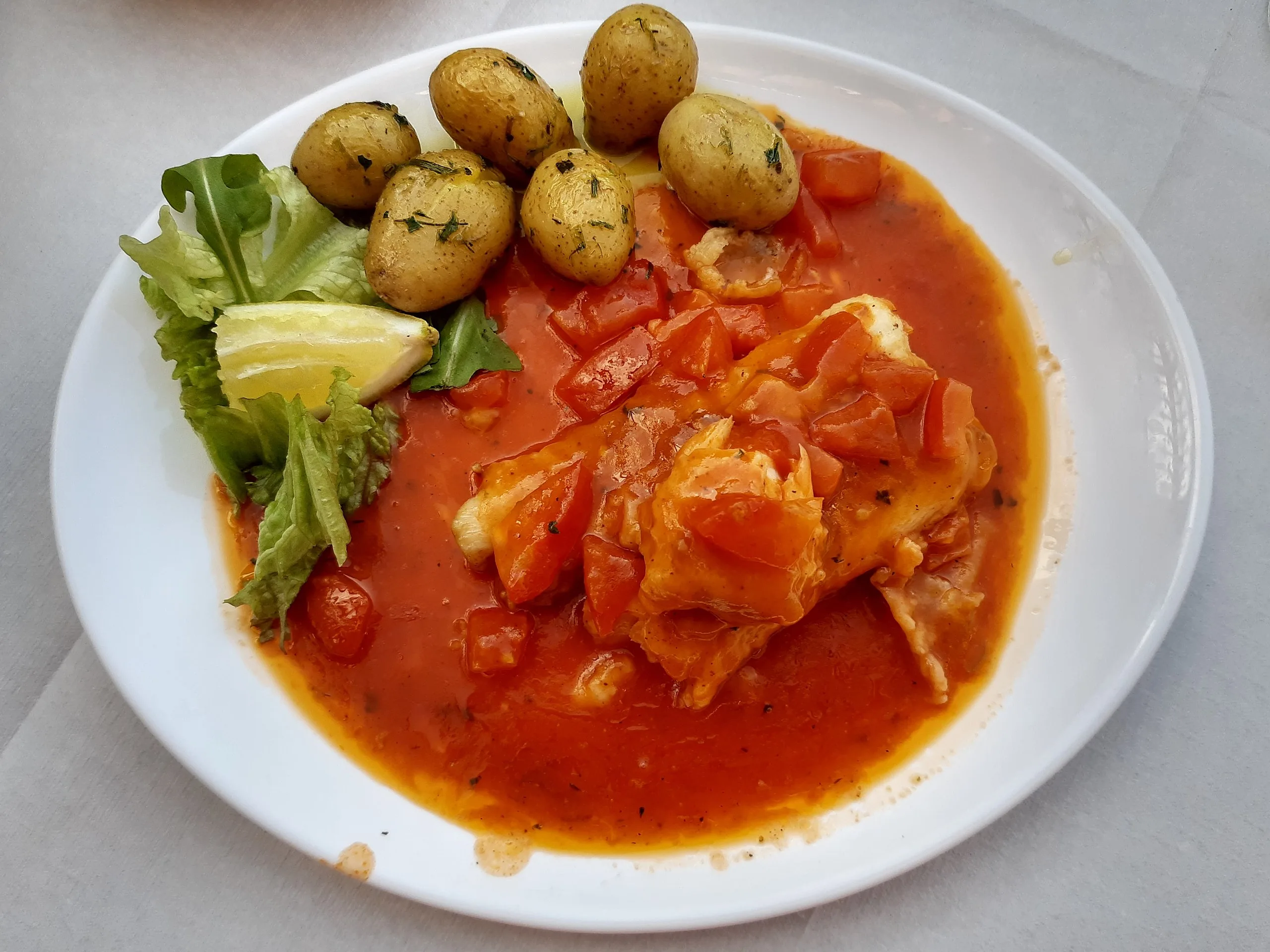 Bacalao dish