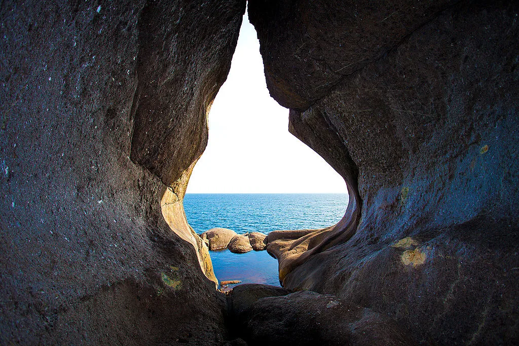 Brufjell Caves near Flekkefjord, Norway