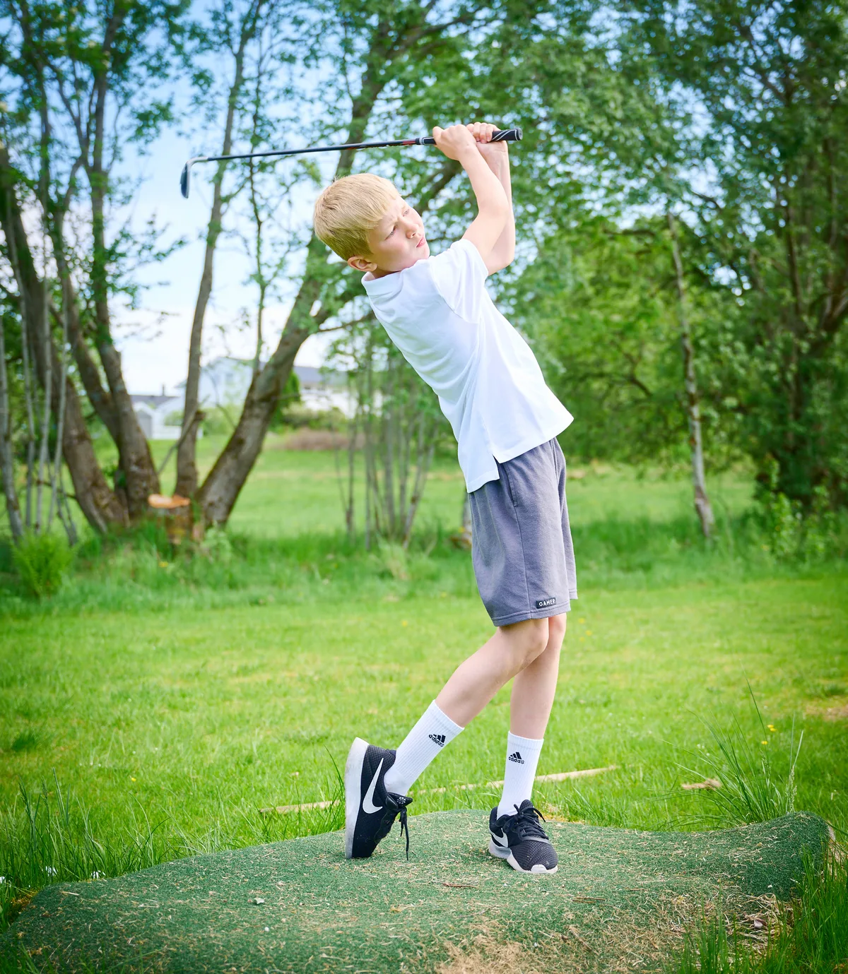 Golf course at Aukra