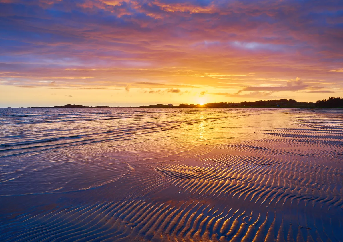 Røaleira at low tide