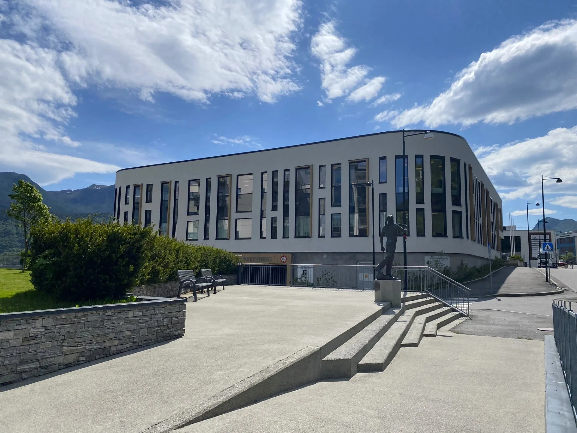 Haram service building in Brattvåg