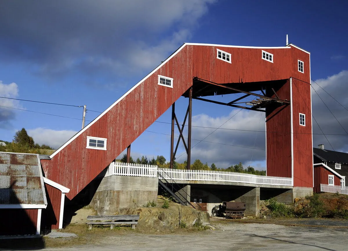Folldal Gruver, the historic copper mine