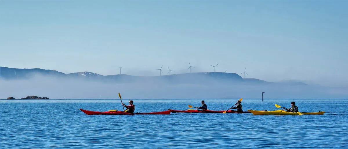 Sports and leisure facilities on Harøya