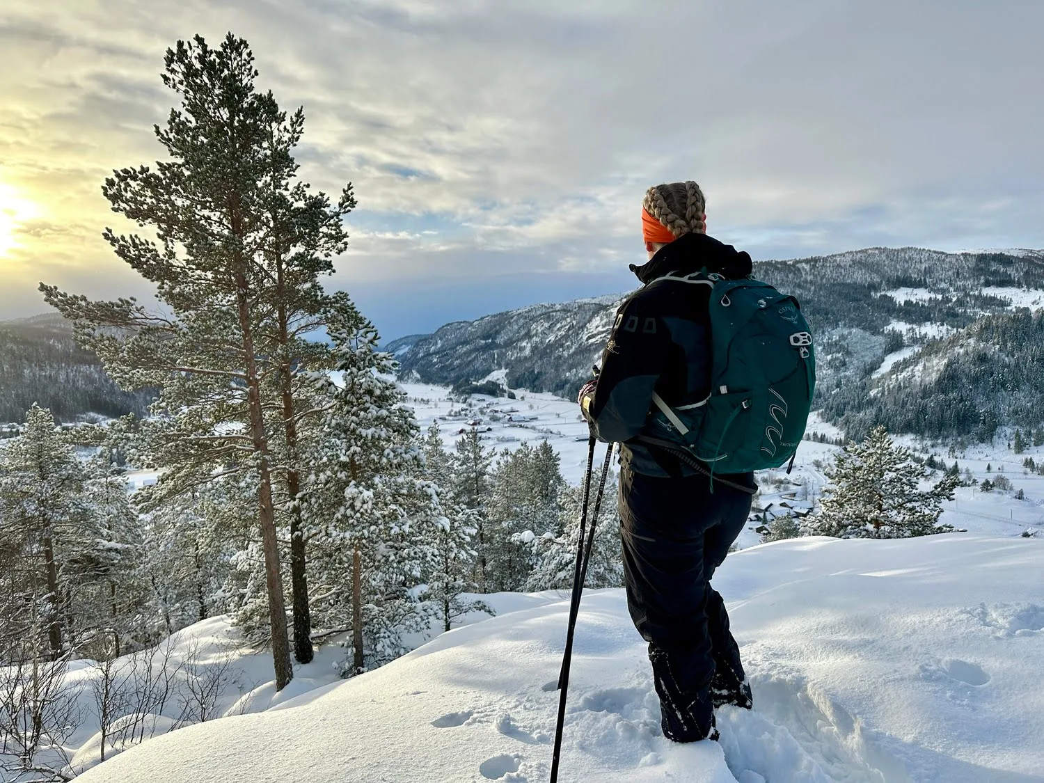 Mountain landscape in Åseral, Southern Norway
