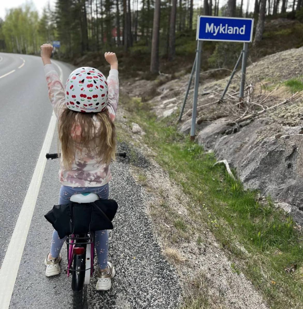 School children in Mykland