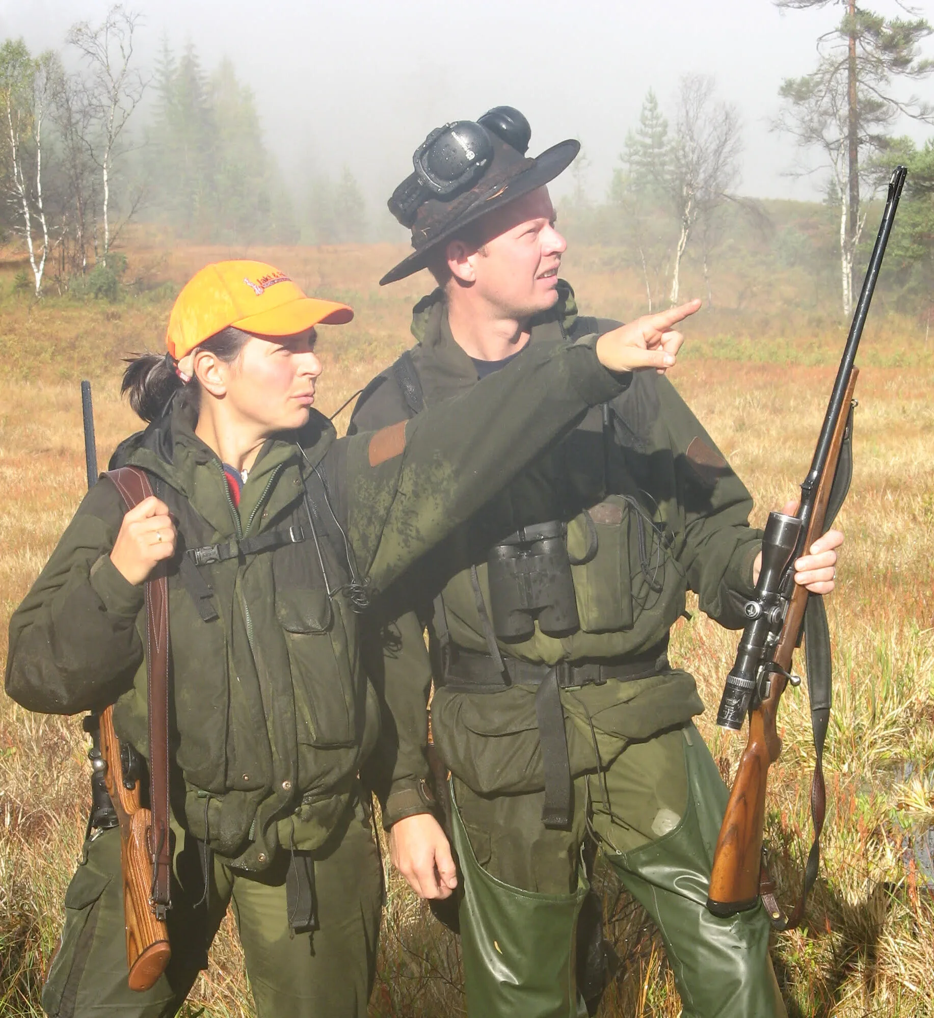 Jannicke and Lars Johan share the passion for hunting and wildlife