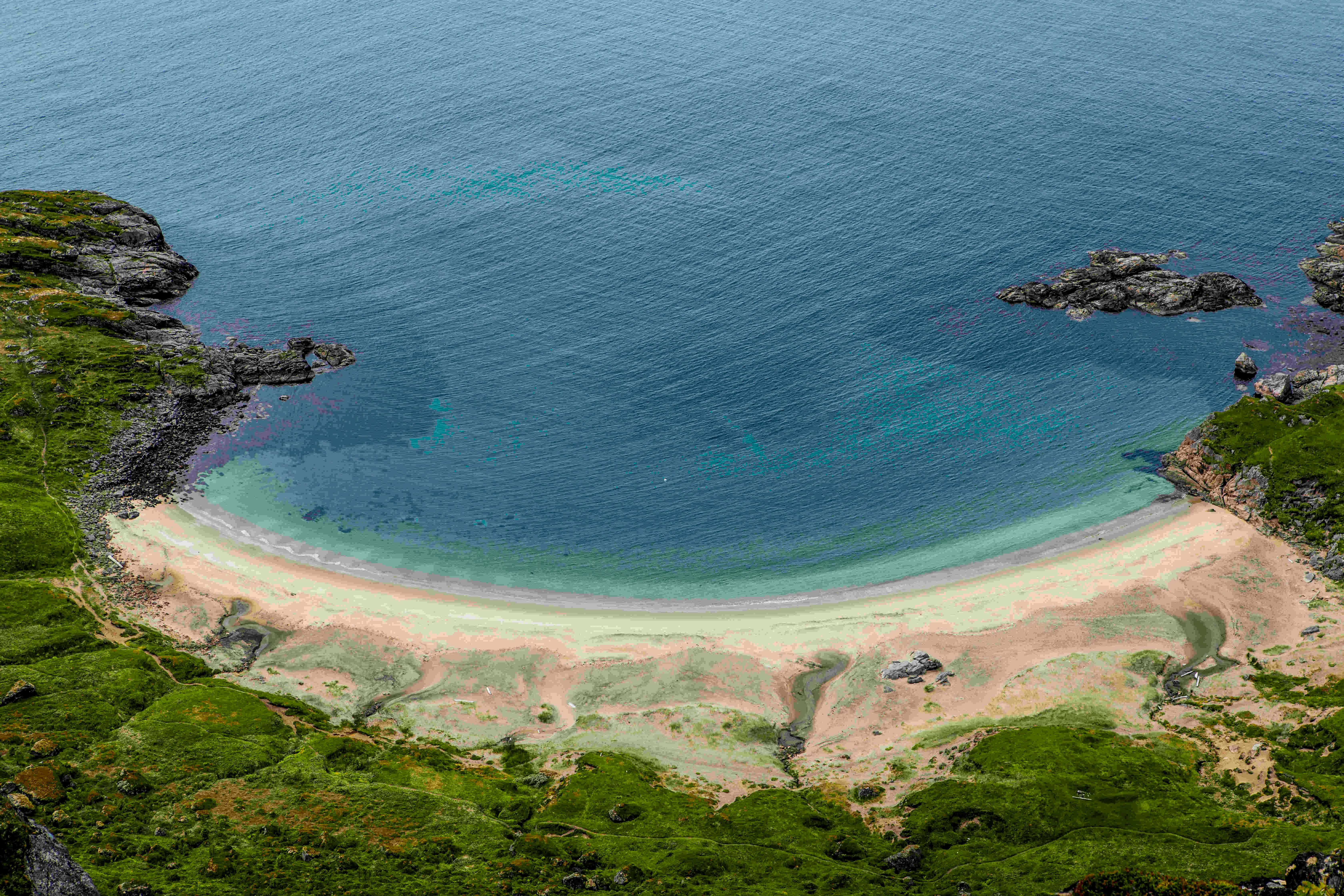 Skipssanden sandy beach near Stø